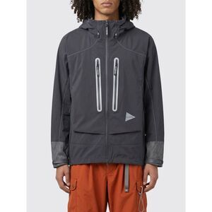 And Wander Jacket Men Blue